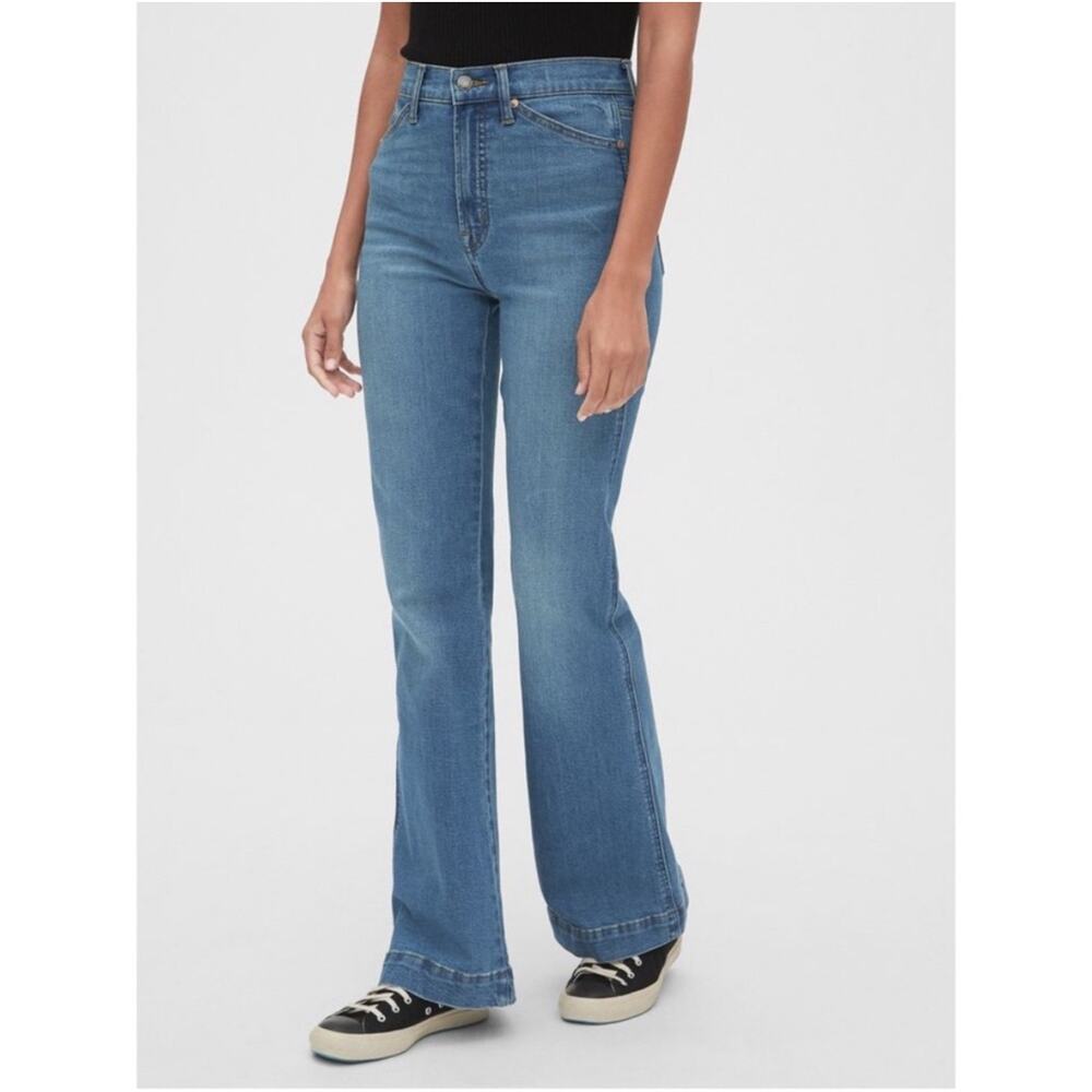 GAP | High Rise Flare‎ Jeans | 14s